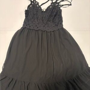 Love Tree Black Dress